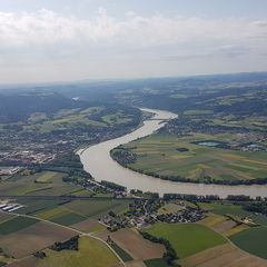 Flugwegposition um 14:31:43: Aufgenommen in der Nähe von Gemeinde Bergland, Österreich in 846 Meter